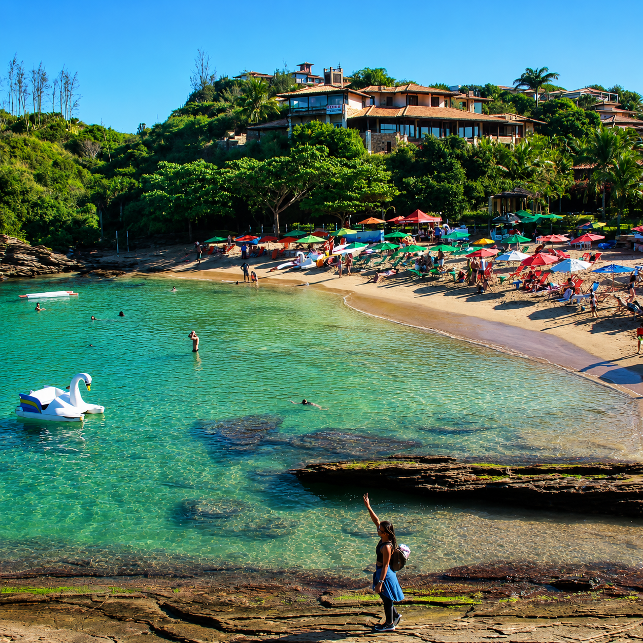 Aura House Búzios — vista al mar